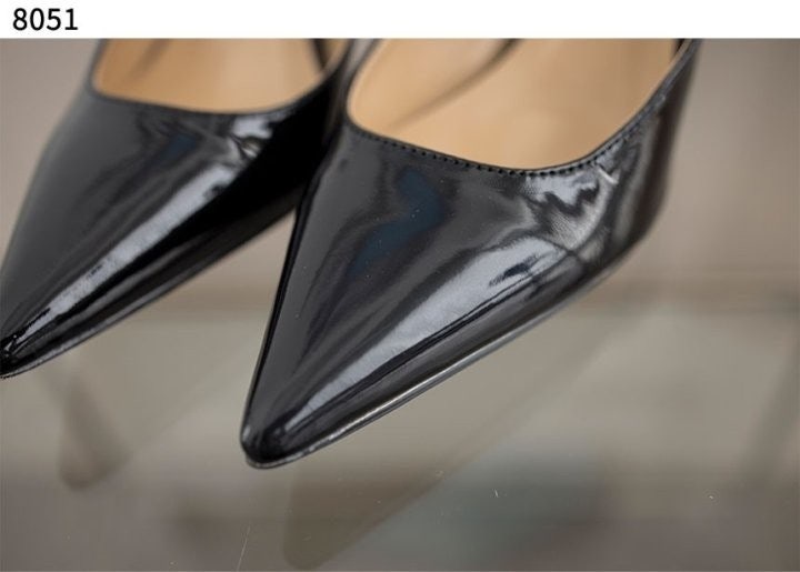 지미추 Bing 65 크리스털 스트랩 힐