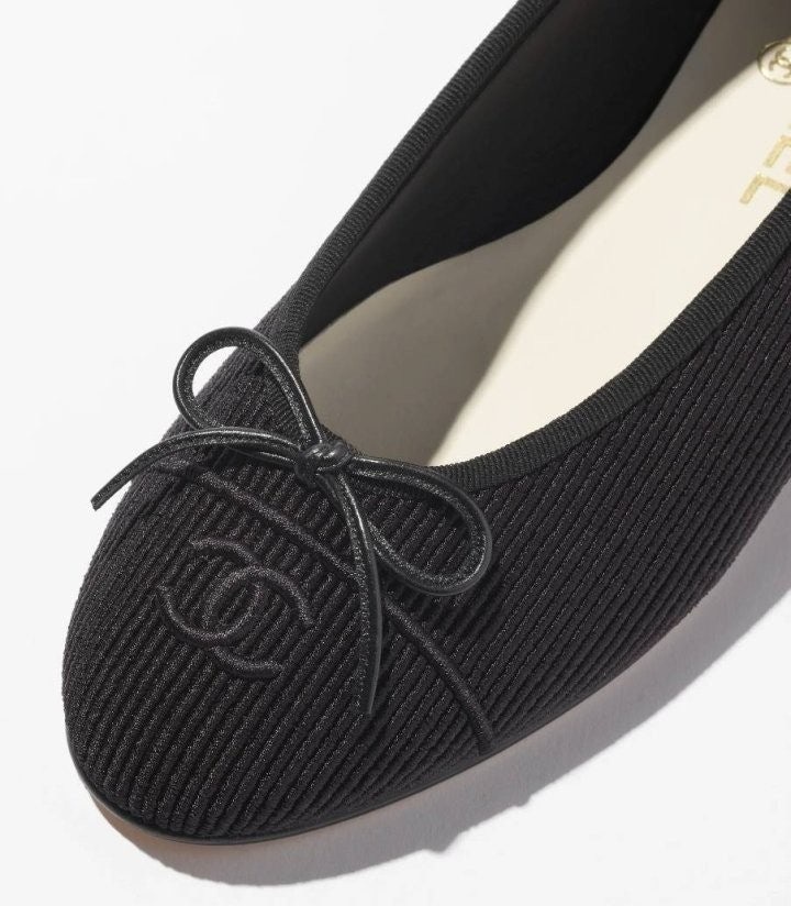 샤넬 24시즌 엠브로이더드 퍼블릭 플랫 슈즈 (고급버전)