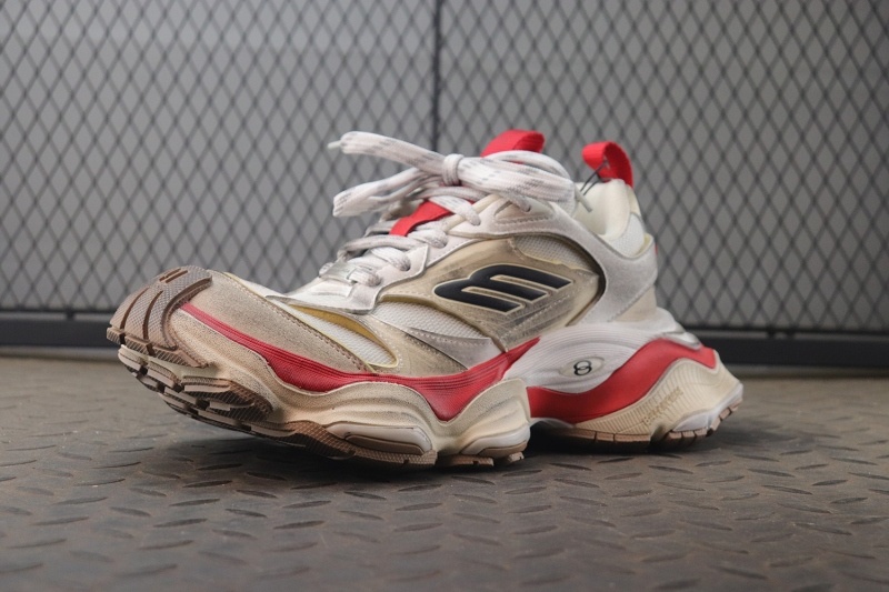 발렌시아가 카고 스니커즈 레드 -해외배송-