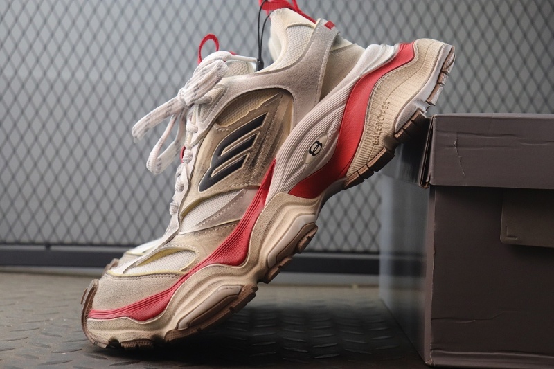 발렌시아가 카고 스니커즈 레드 -해외배송-