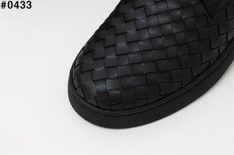 보테가베네타 인트레치아토 레더 스니커즈