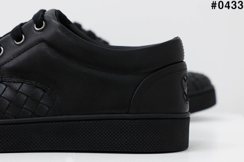 보테가베네타 인트레치아토 레더 스니커즈