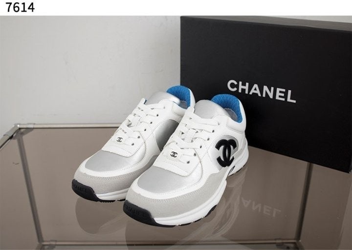 샤넬 CC로고 레이스업 스니커즈