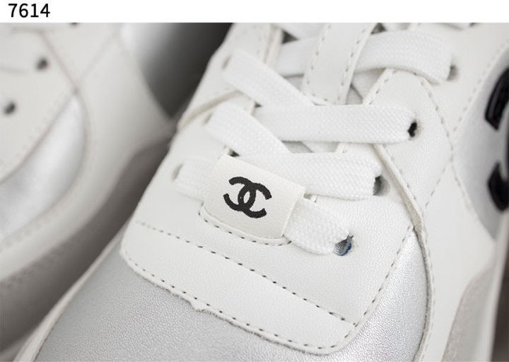 샤넬 CC로고 레이스업 스니커즈