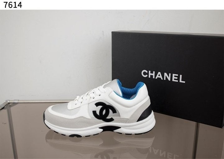 샤넬 CC로고 레이스업 스니커즈