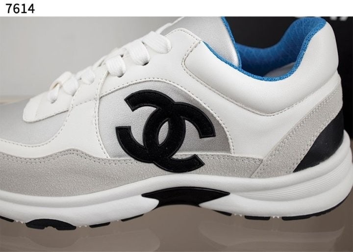 샤넬 CC로고 레이스업 스니커즈