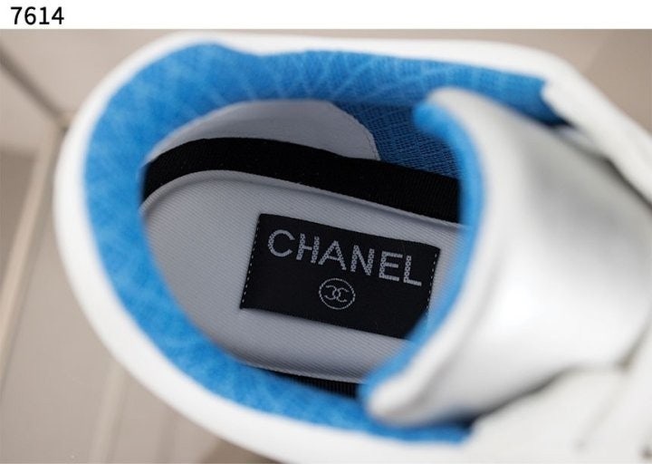 샤넬 CC로고 레이스업 스니커즈