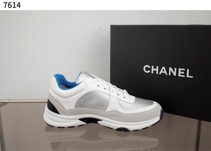 샤넬 CC로고 레이스업 스니커즈