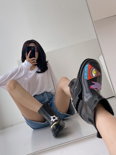 지미추 레인부츠 (2color)-60709