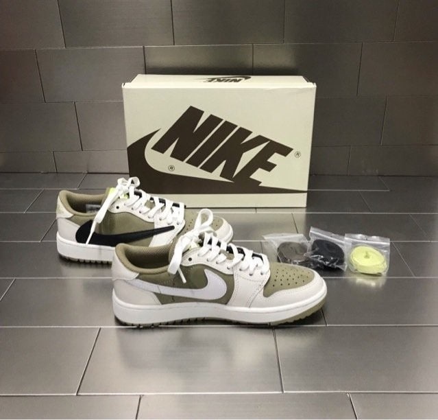 나이키 x 트래비스 스캇 조던1 레트로 로우 골프