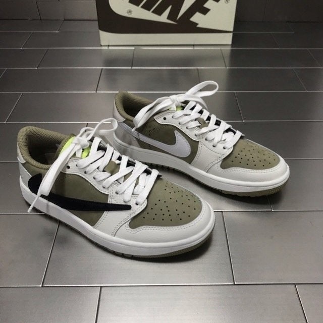 나이키 x 트래비스 스캇 조던1 레트로 로우 골프
