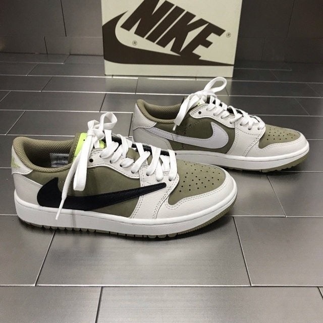 나이키 x 트래비스 스캇 조던1 레트로 로우 골프