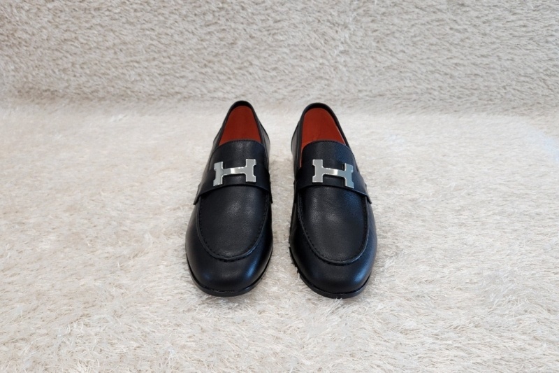 에르메스 소가죽 파리 로퍼