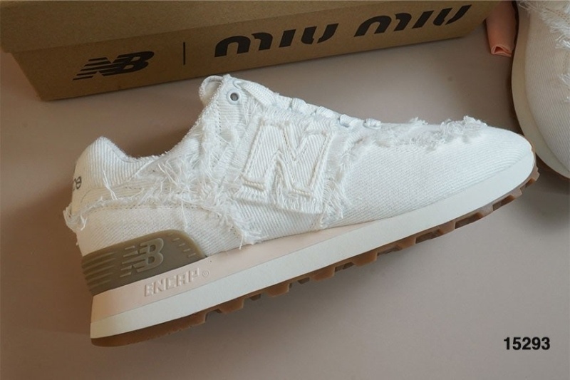 미우미우 x 뉴발란스 뉴 574 데님 스니커즈 - 2 Color