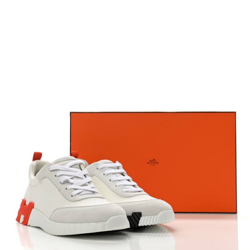에르메스 바운싱 스니커즈 화이트 & 오렌지