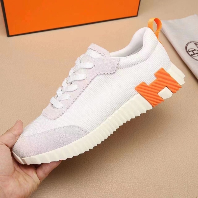 에르메스 바운싱 스니커즈 화이트 & 오렌지