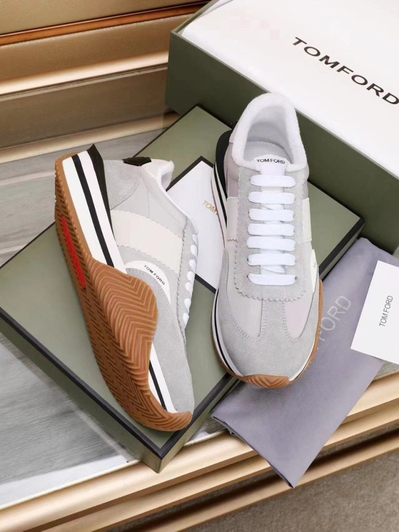 톰포드  제임스 레더 스웨이드 - 그레이