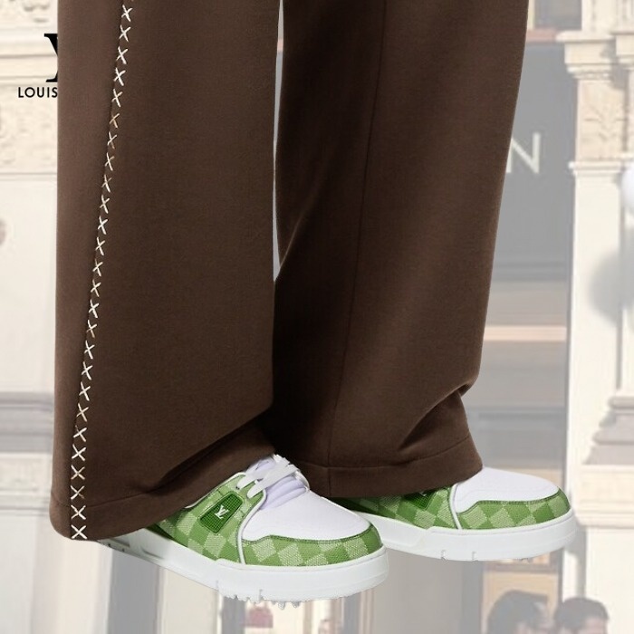 루이비통 LV 트레이너 스니커즈 - 그린 (골프화)
