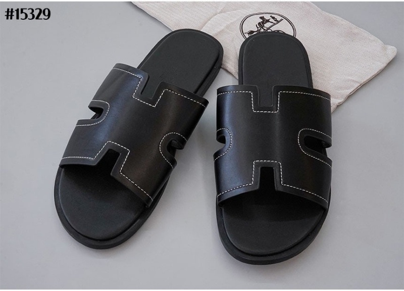 에르메스 남성 이즈미르 스티치 슬라이드