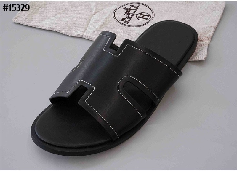 에르메스 남성 이즈미르 스티치 슬라이드