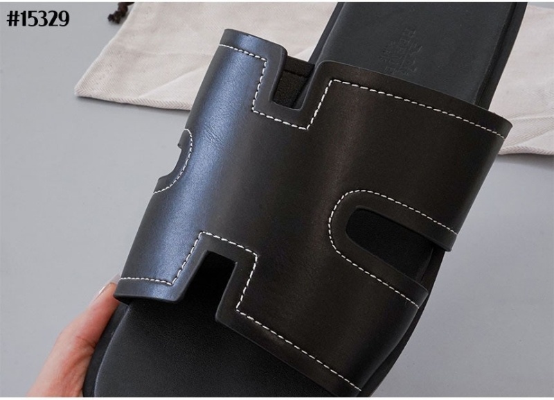 에르메스 남성 이즈미르 스티치 슬라이드