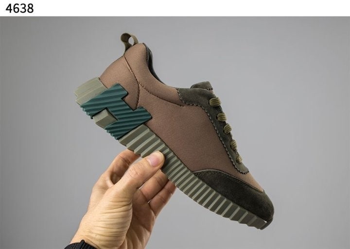 에르메스 바운싱 스니커즈 - 카키