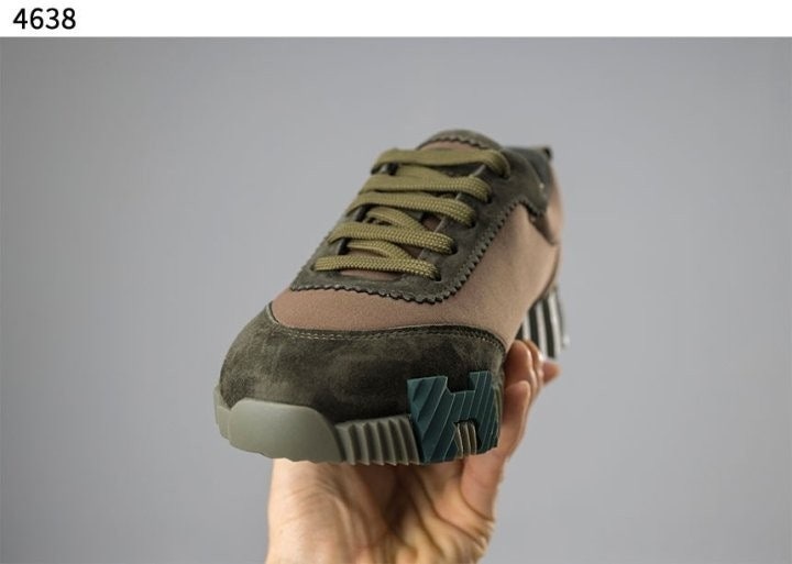 에르메스 바운싱 스니커즈 - 카키