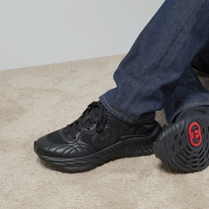 구찌 인터로킹 리플 스니커즈 -블랙- (정품급)