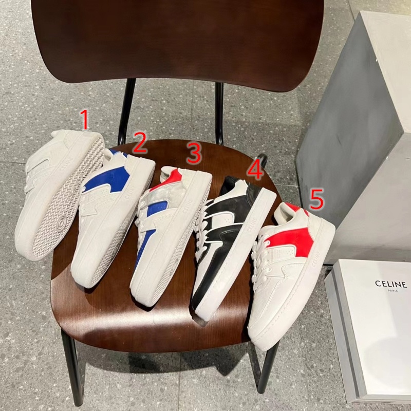 셀린느 CT-07 트레이너 로우탑 스니커즈 - 4 Color