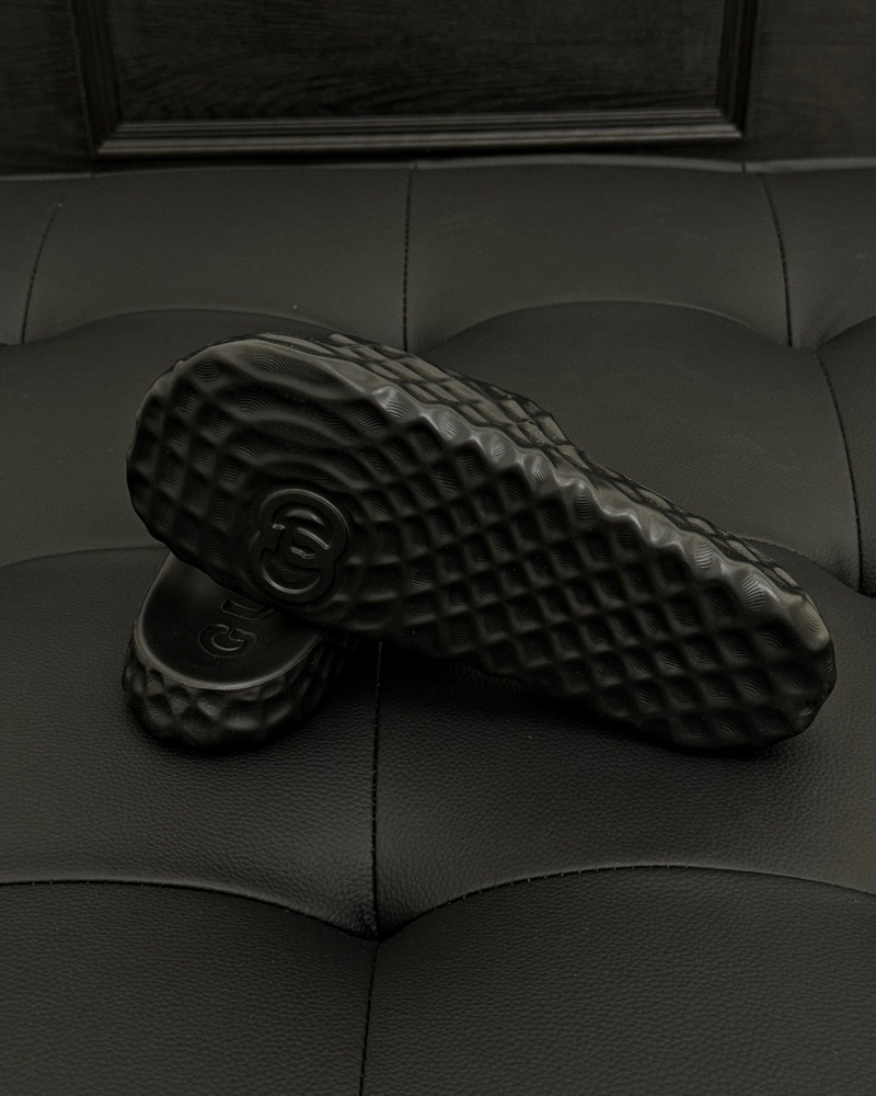 구찌 인터로킹 G 슬라이드 러버 샌들 - 3 Color