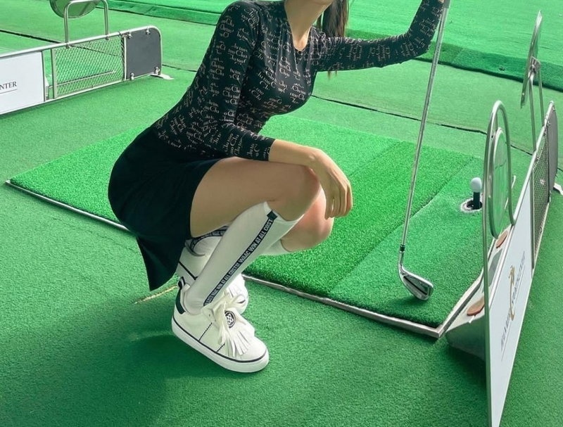 지포어 골프 킬티 디스럽터 골프화 - 네이비