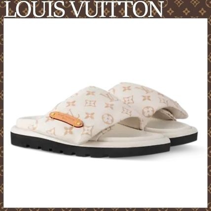 루이비통 풀 필로우 컴포트 뮬 슬라이드 - 2 Color