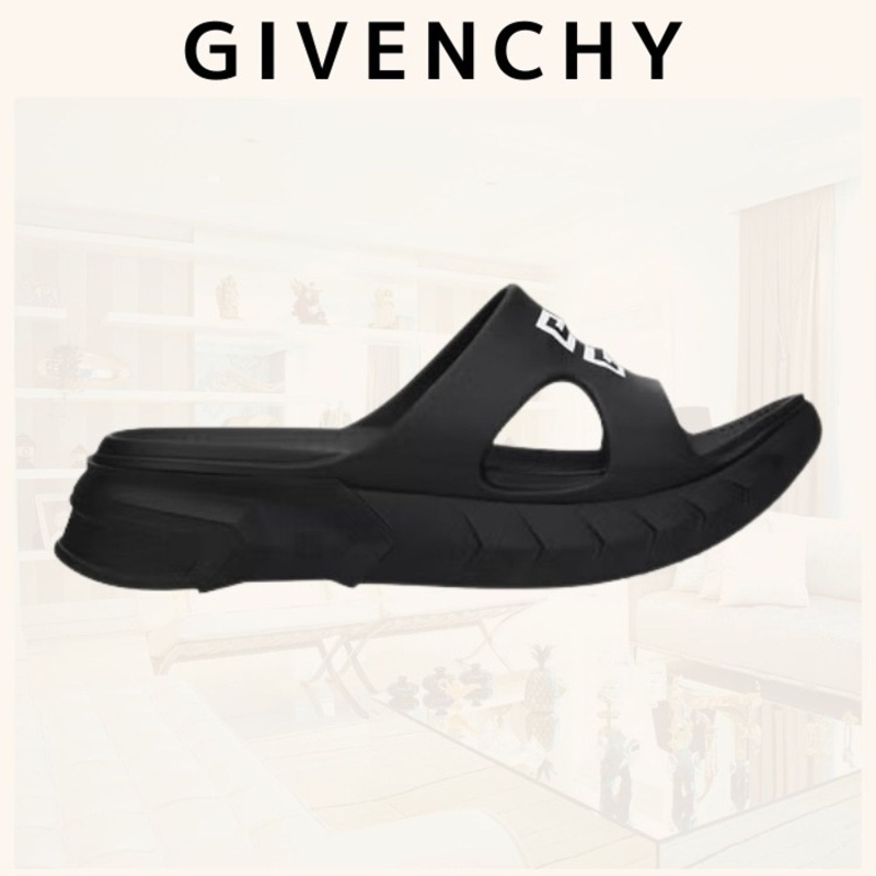 지방시 마쉬멜로우 러버 샌들 블랙