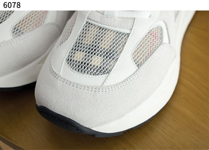 버버리 빈티지 체크 패널 스니커즈