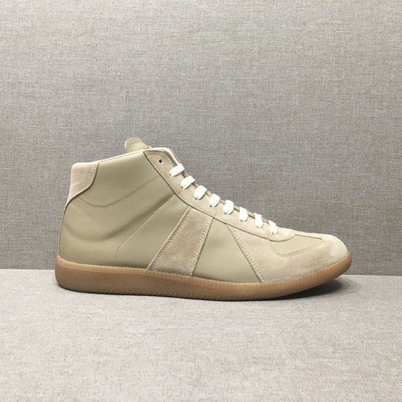 메종 마르지엘라 카프스킨 레플리카 독일군 하이탑 스니커즈 6color