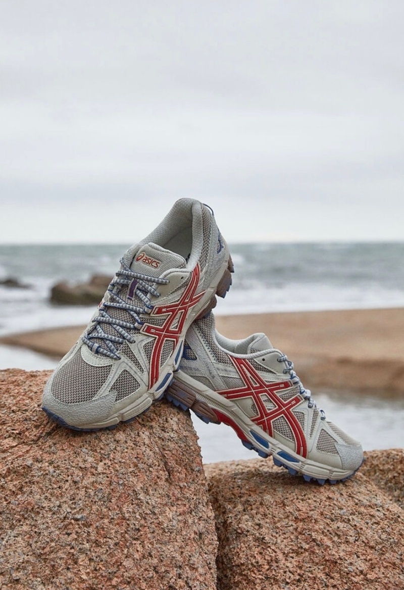 아식스 젤 카하나 8 퍼티 파이어리 레드.