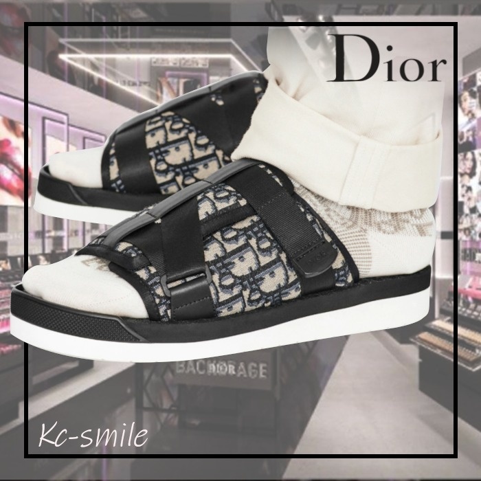 디올 오블리크 알파 샌들 - 2 color