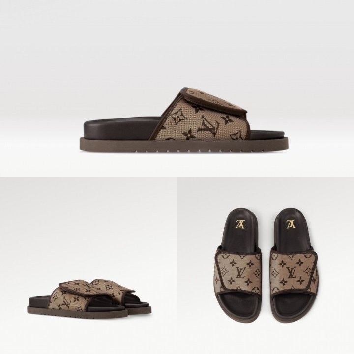 루이비통 모노그램 마이애미 뮬 슬라이드 (고급버전)