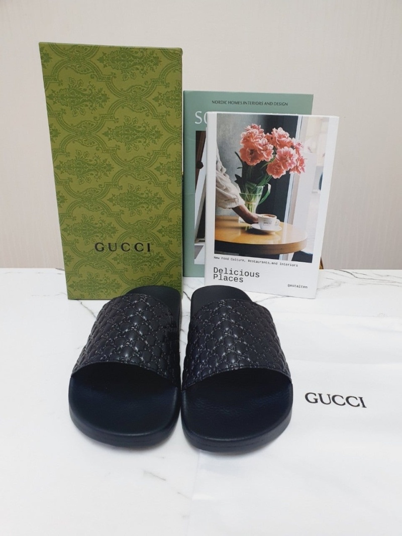구찌 마이크로시마 GIOLA GG 슬라이드