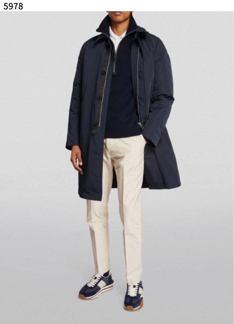 톰포드 로고 제임스 스니커즈 네이비