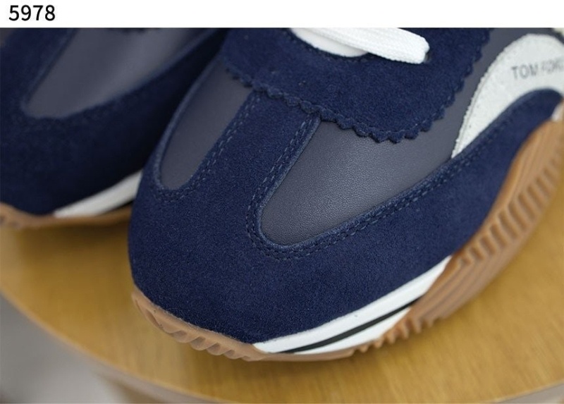 톰포드 로고 제임스 스니커즈 네이비