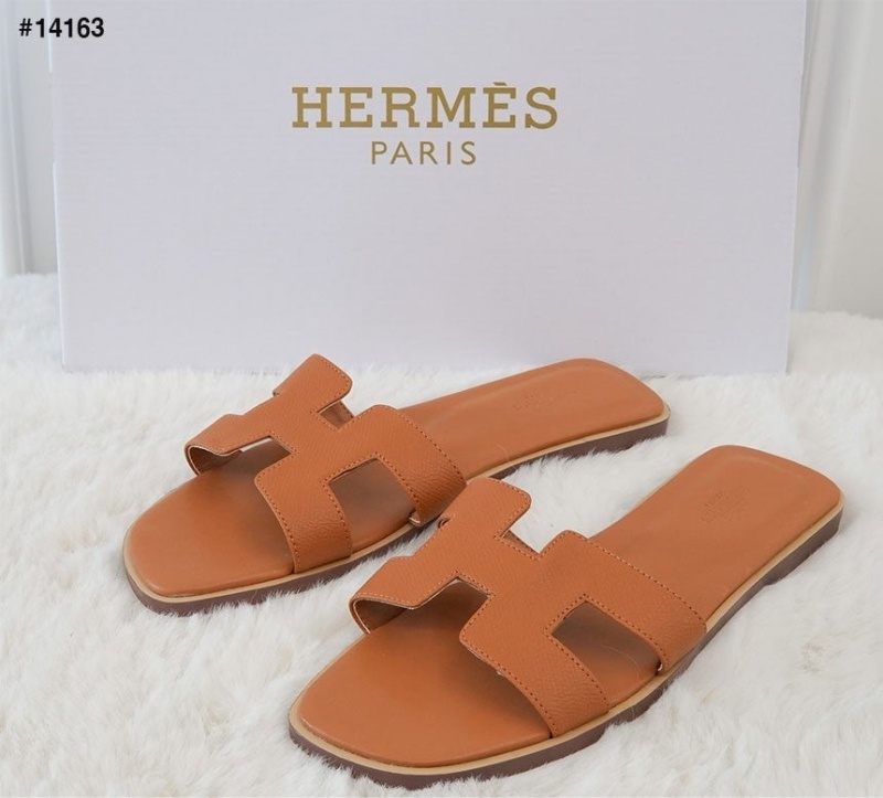 에르메스 오란 베이지 샌들 슬리퍼