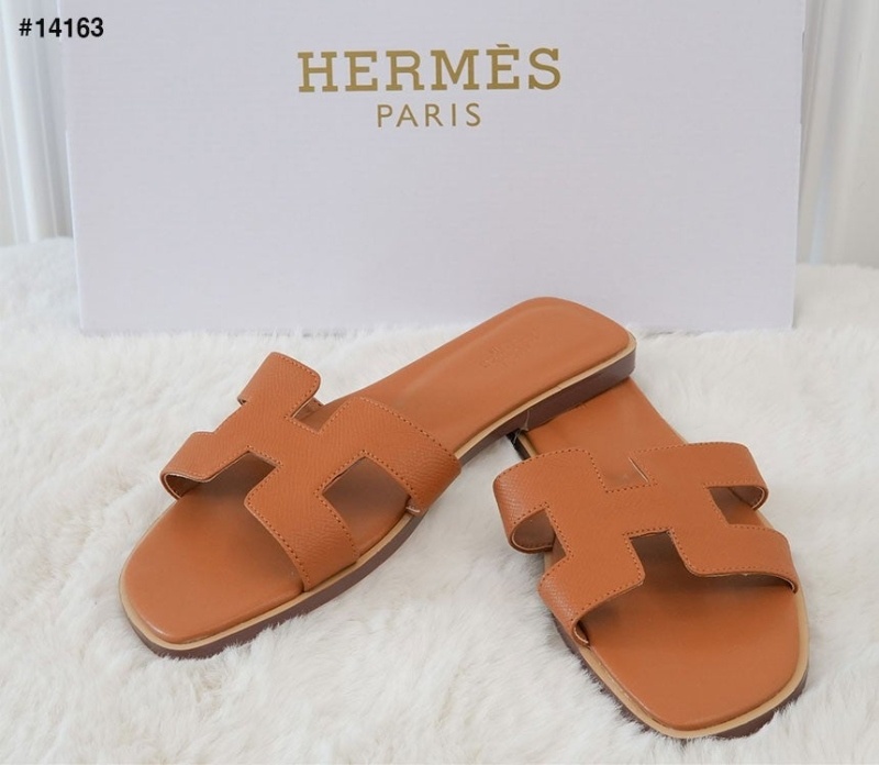 에르메스 오란 베이지 샌들 슬리퍼