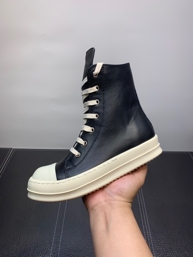 [Rick Owens] 릭 오웬스 라몬즈 레더 LPO 하이탑 스니커즈 -정품급-