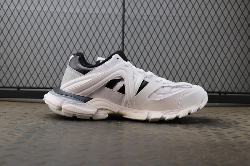 발렌시아가 x 아디다스 트랙 포럼 로우 탑 스니커즈 화이트