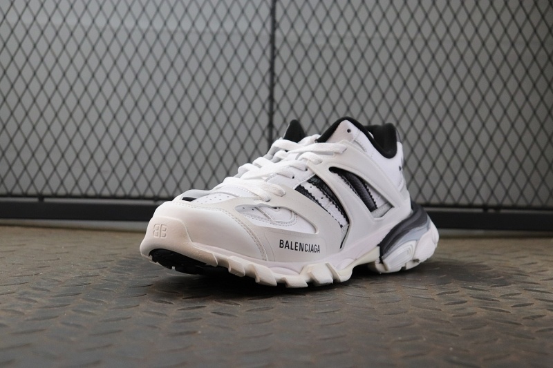 발렌시아가 x 아디다스 트랙 포럼 로우 탑 스니커즈 화이트