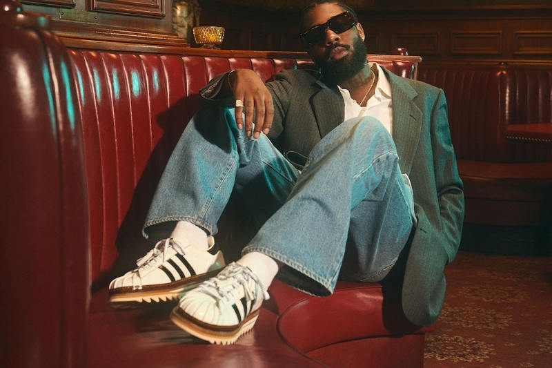 아디다스 x 클랏 슈퍼스타 클라우드 화이트 코어 블랙