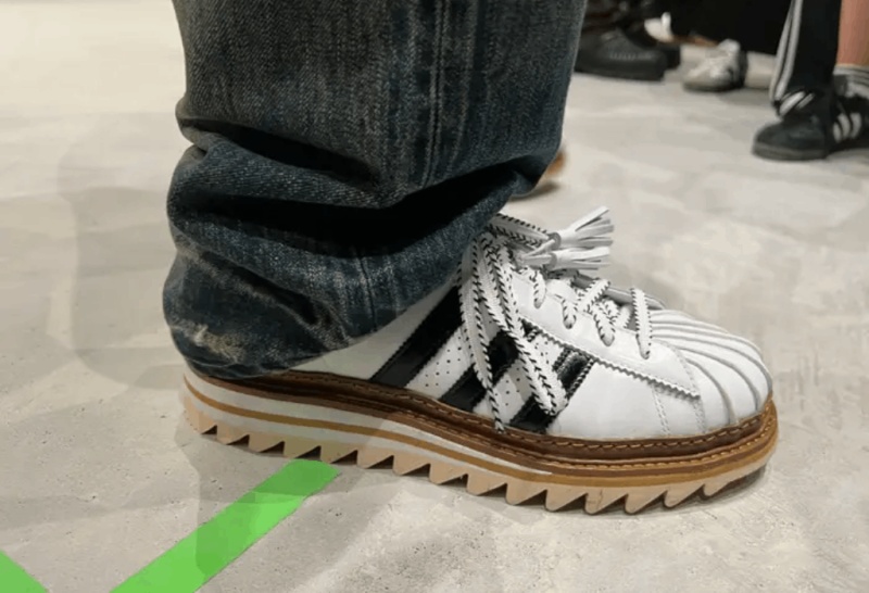 아디다스 x 클랏 슈퍼스타 클라우드 화이트 코어 블랙