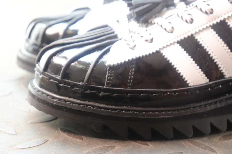 아디다스 x 클랏 슈퍼스타 클라우드 올블랙