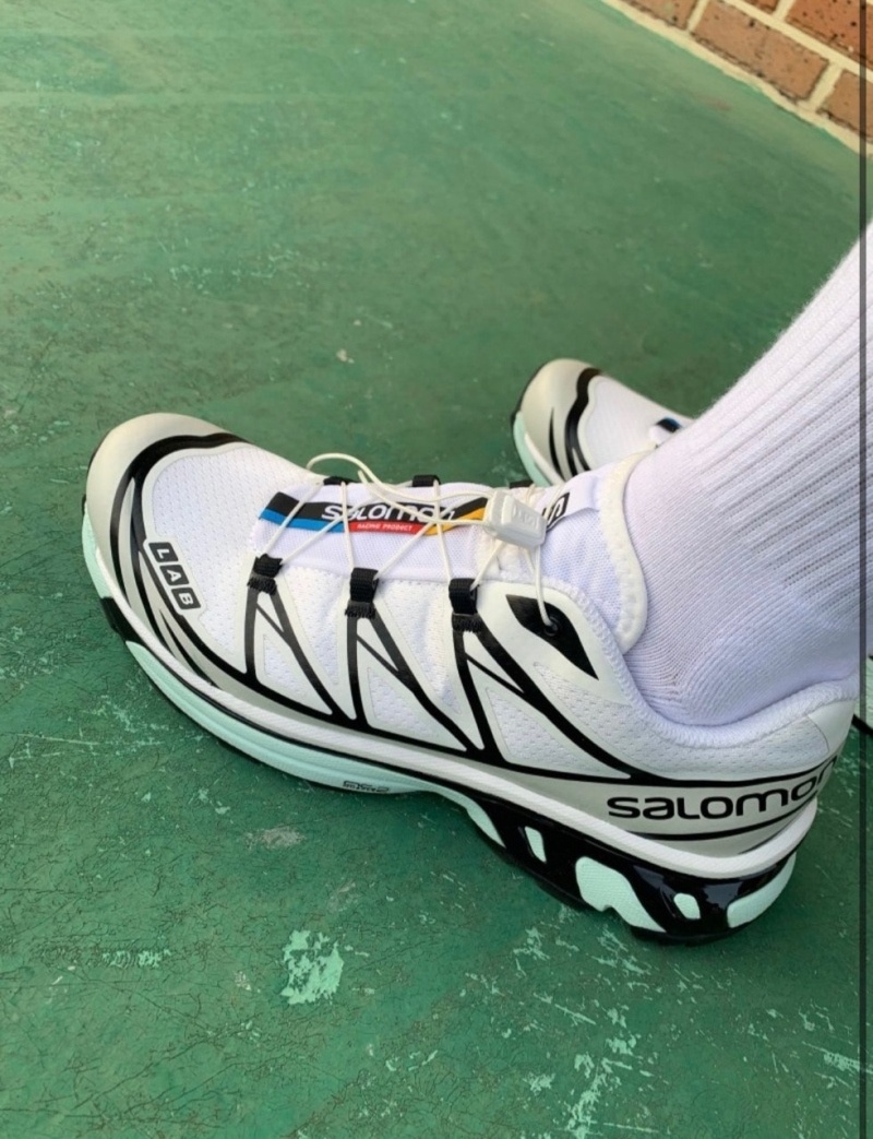 살로몬 XT-6 화이트 루나 락